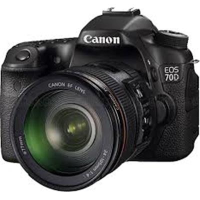 Canon 70D + 24-105mm IS Lens  DSLR Fotoğraf Makinası