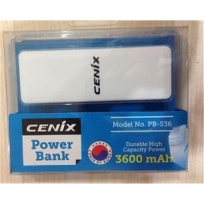 Cenix PB-S36 3600MAH Taşınabilir Şarj Cihazı (En az 10 adet)