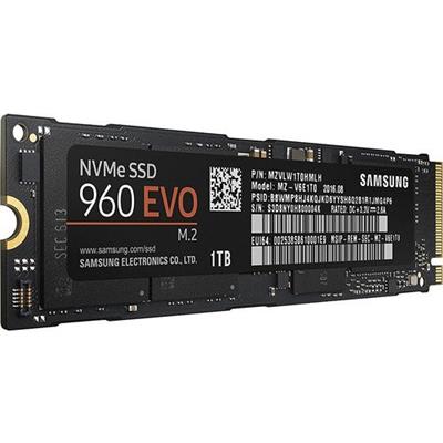 Samsung 960 EVO NVMe 1TB 3200MB-1900MB/s M.2 SSD MZ-V6E1T0BW Bellek / Disk